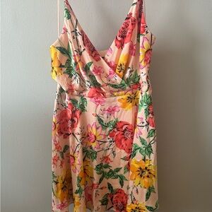 Express floral dress size L